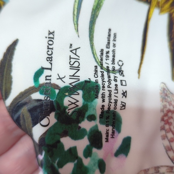 Swiminista X Christian Lacroix Classy Bottom Swimwear in Josephine Large - Picture 5 of 7